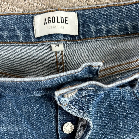 AGOLDE  NICO  High rise straight jeans in size 26.Great quality jeans! - Picture 10 of 10
